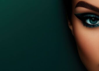 Vibrant, stunning eye makeup by Beautiful things on @creativemarket